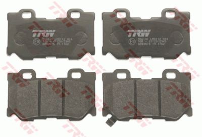 Колодки тормозные дисковые TRW GDB3515