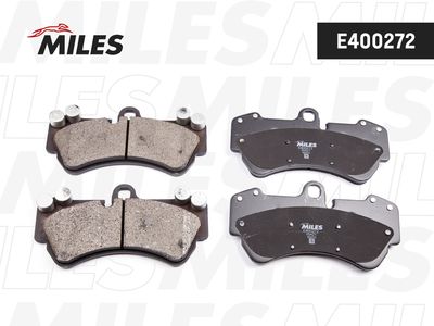 Колодки тормозные передние Miles E400272