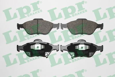 Колодки тормозные передние LPR 05P1283