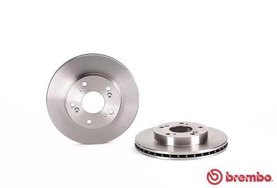 Диск тормозной передний вентилируемый BREMBO 09564014