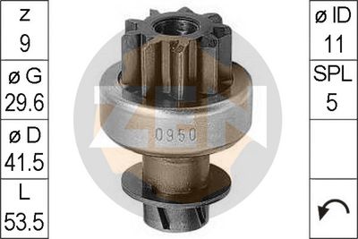 Бендикс стартера ZEN 0950