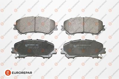 Колодки тормозные дисковые EUROREPAR 1667814380