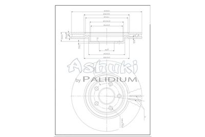 Диск тормозной NISSAN 402064GN0A