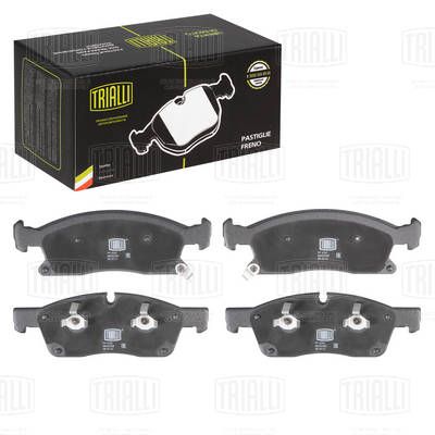 Колодки тормозные передние TRIALLI PF4242