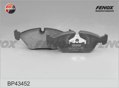 Колодки тормозные дисковые FENOX BP43452