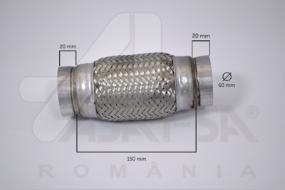 Гофра глушителя ASAM 60104