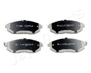 Колодки тормозные дисковые JAPANPARTS PAW09AF