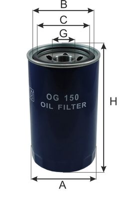 Фильтр масляный AZUMI C22223