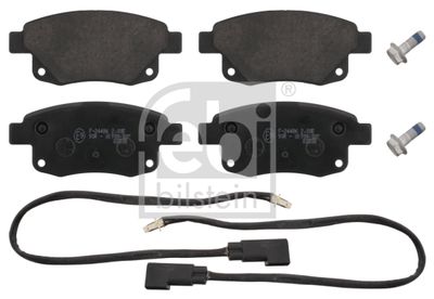 Колодки тормозные дисковые задние FEBI 16701