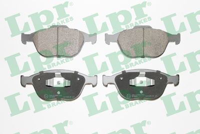 Колодки тормозные передние LPR 05P913