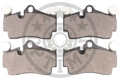 Колодки тормозные дисковые комплект OPTIMAL BP12186