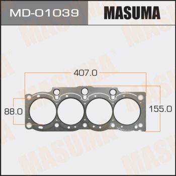 Прокладка ГБЦ Masuma MD01039