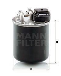 Фильтр топливный MANN-FILTER WK82020