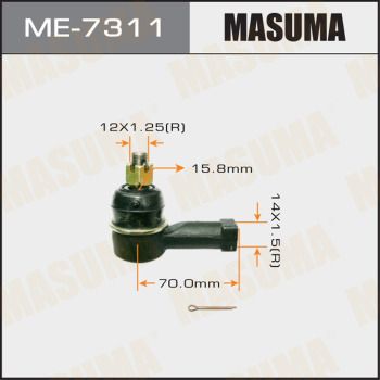 Наконечник рулевой тяги Masuma ME7311