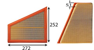 Фильтр воздушный JS ASAKASHI A0491