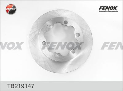 Диск тормозной задний FENOX TB219147