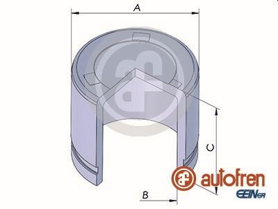 Поршень тормозного суппорта SEINSA AUTOFREN D025322