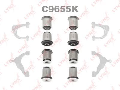 Комплект сайлентблоков LYNXauto C9655K