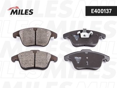 Колодки тормозные передние Miles E400137