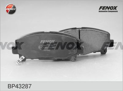 Колодки тормозные дисковые FENOX BP43287