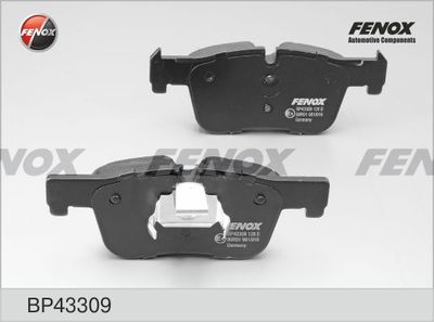 Колодки тормозные дисковые FENOX BP43309