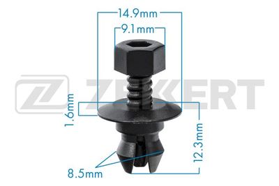 Заклепка распорная VAG 3C0853934