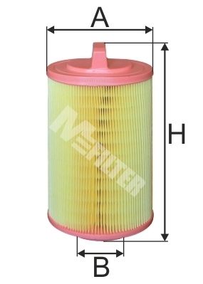 Фильтр воздушный M-Filter A866