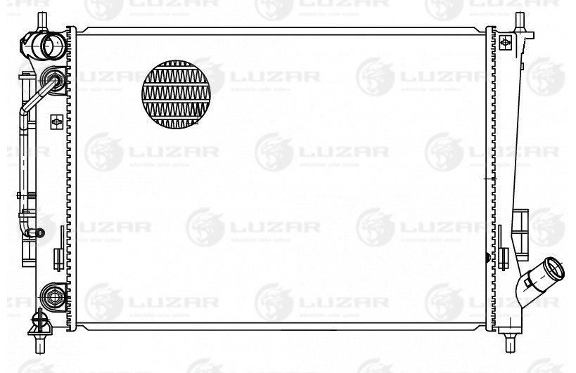 Радиатор охлаждения LUZAR LRC081M0