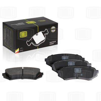 Колодки тормозные задние TRIALLI PF1937