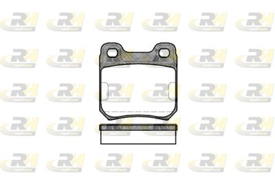 Колодки тормозные дисковые ROADHOUSE 223910