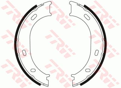 Колодки стояночного тормоза TRW GS8433