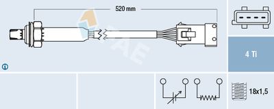 Лямбда-зонд FAE 77188