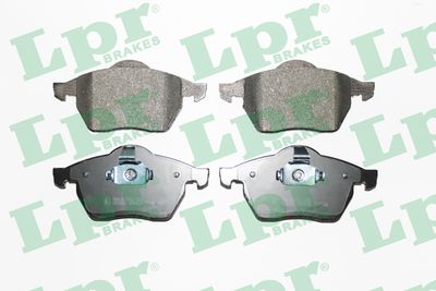 Колодки тормозные передние LPR 05P635