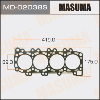 Прокладка ГБЦ Masuma MD02038S