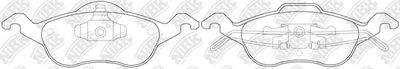Колодки тормозные дисковые NIBK PN0119