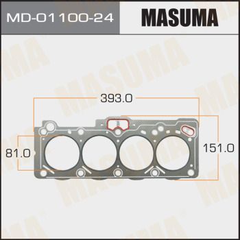 Прокладка ГБЦ Masuma MD0110024