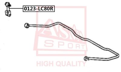 Тяга стабилизатора TOYOTA 4880260030