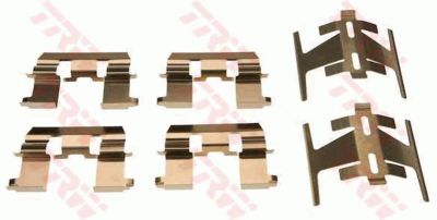 Колодки тормозные дисковые задние TRW PFK402