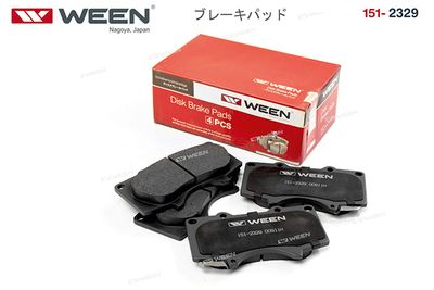 Колодки тормозные дисковые WEEN 1512329