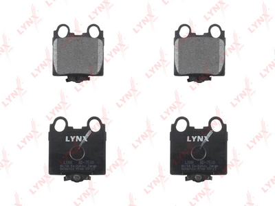 Колодки тормозные задние LYNXauto BD7518