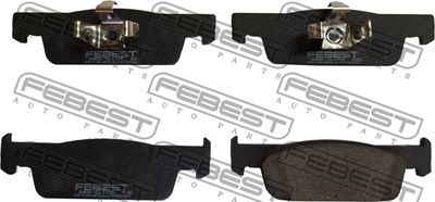 Колодки тормозные передние FEBEST 2401CLIIVF