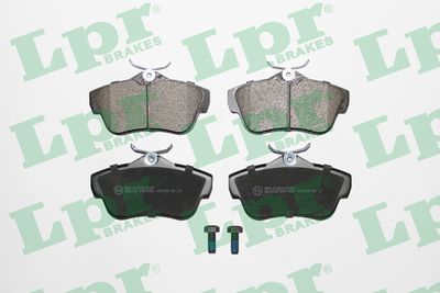 Колодки тормозные дисковые LPR 05P1460