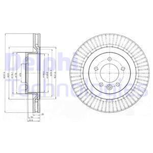 Диск тормозной DELPHI BG9926