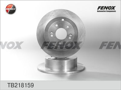 Диск тормозной задний FENOX TB218159