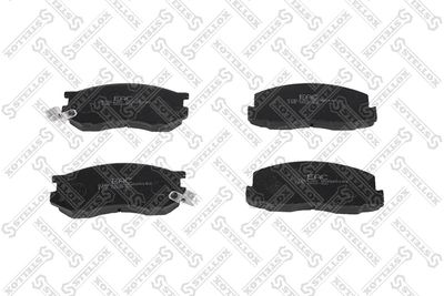 Колодки тормозные дисковые передние STELLOX 198002SX