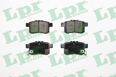Колодки тормозные задние LPR 05P1569