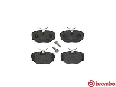Колодки тормозные дисковые задние BREMBO P44009