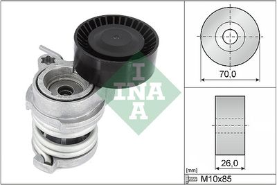 Натяжитель ремня INA 534070810