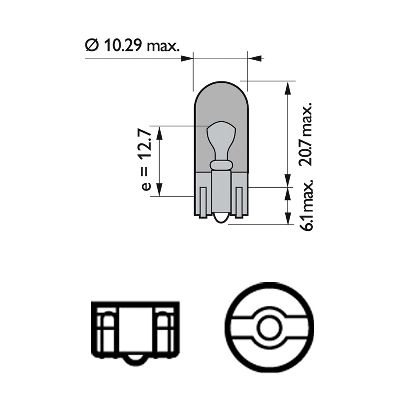 Лампа PHILIPS 12396NAB2