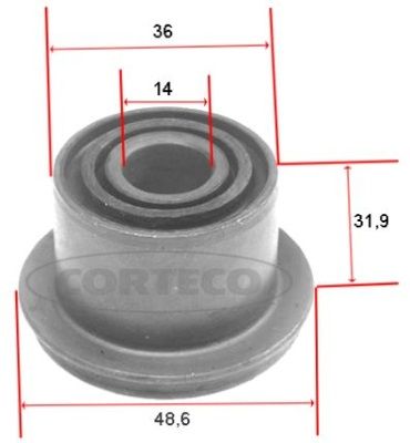 Сайлентблок CORTECO 21652441